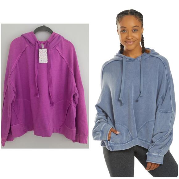 Free People Movement Crisscross Hoodie - Picture 1 of 7